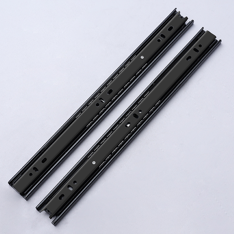 Household Normal Telescopic Channel  Ball Bearing Rail 35mm Drawer Slide