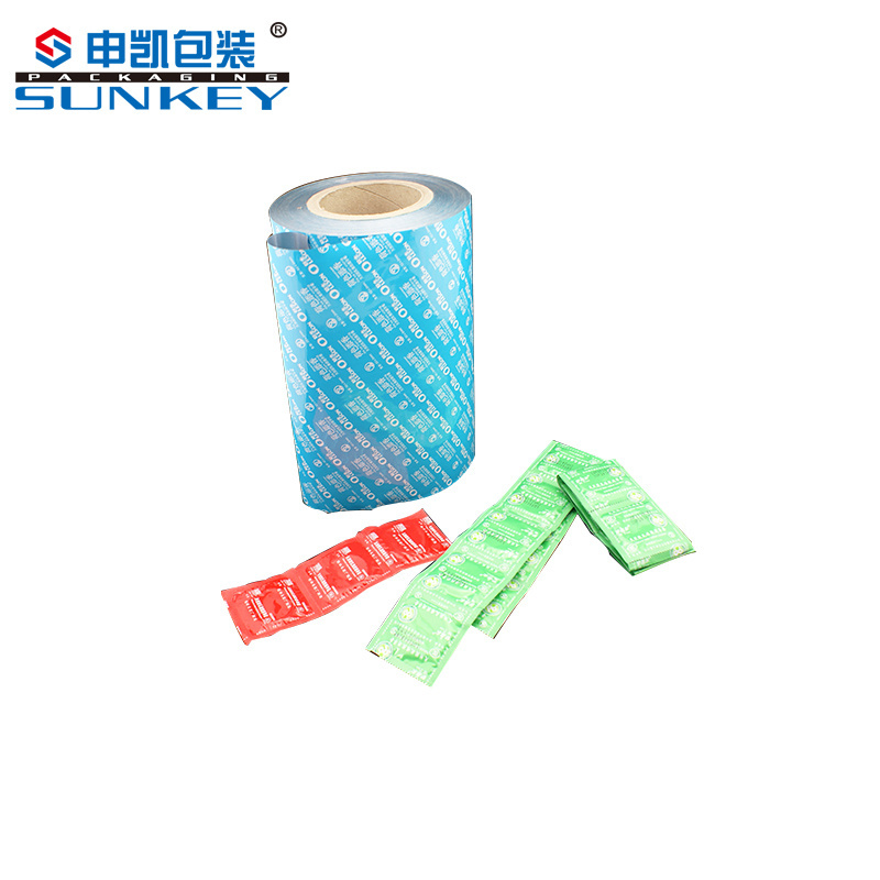 Custom Printing Flexible PE Food Packaging Laminated Plastic Roll Packaging Film Stretch Film