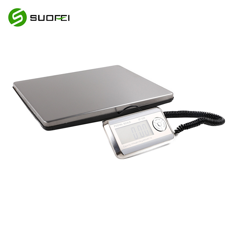 Modern Stainless Steel Postal Weighing Scales 200kg Manual SF-889