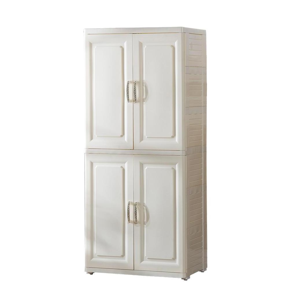 European cheap price plastic clothes cabinet wardrobe drawer plastics storage cabinet