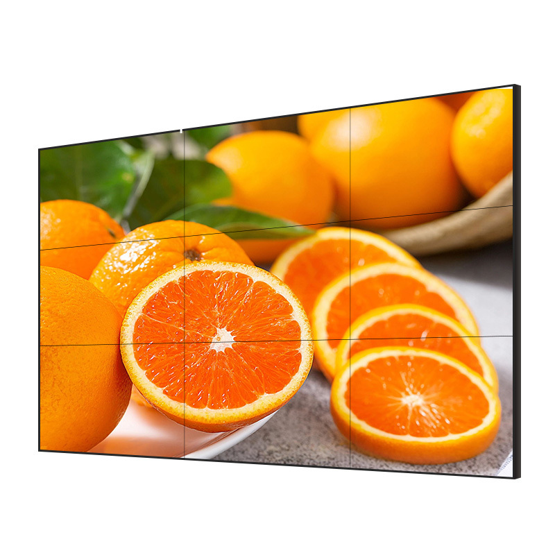 46 55 inch Indoor videowall monitor advertising display narrow bezel 2K 4K HD panels mulit splicing screens Lcd Video Wall