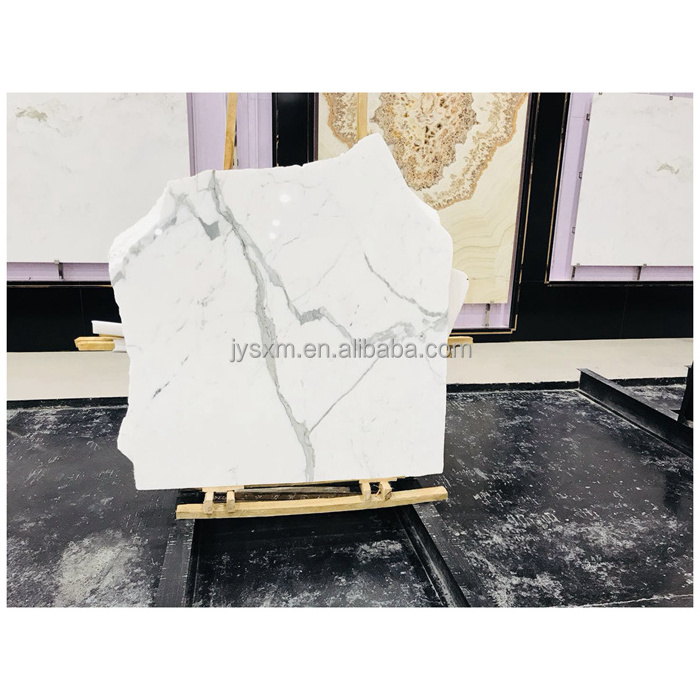 Natural Stone White Marble High Quality White Rough Marble Block