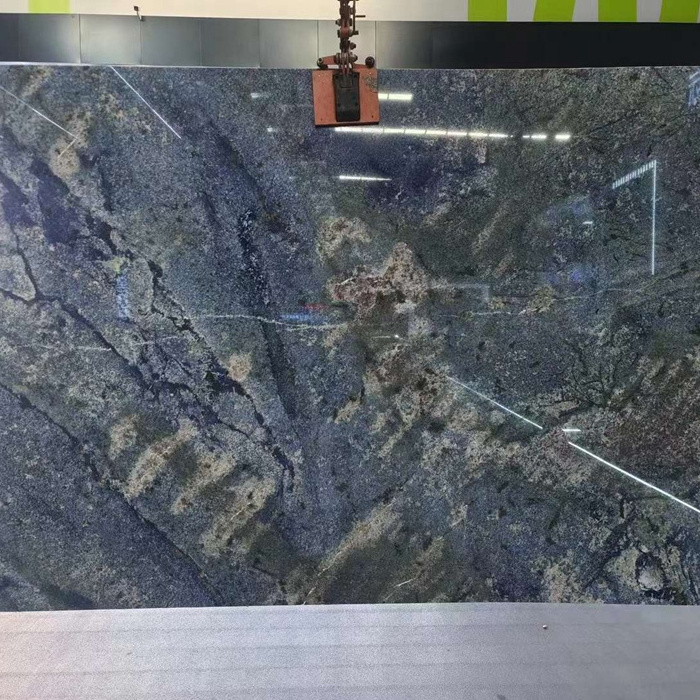 Blue Bahia Granite - Exquisite Brazilian Blue Stone for Spectacular Kitchen Countertops, Flooring and Wall Panels