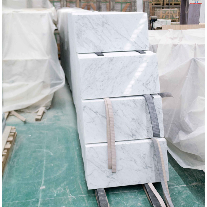 Marble Tile for Home Decoration Factory Price Imported Italian Carrara White Modern Luxury Tiles Home Office Polished 100 Piece