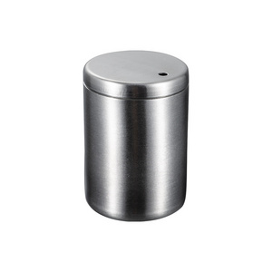 Titanium Stainless Steel European Style Matt High-End Mini Toothpick Holder for Storage