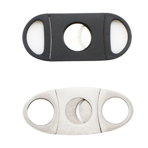 Trending Products  New Arrivals Cigar Accessories Custom Logo Metal Min Cut Cigar Cutter For Smoking