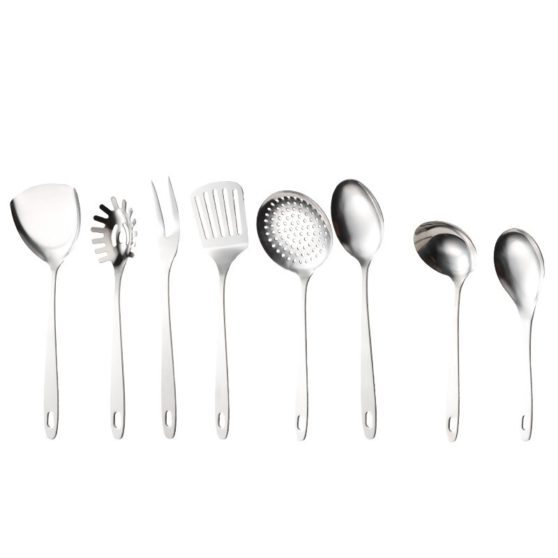 8 pcs Cooking Tools Sets Stainless Steel 410 Kitchen Utensils