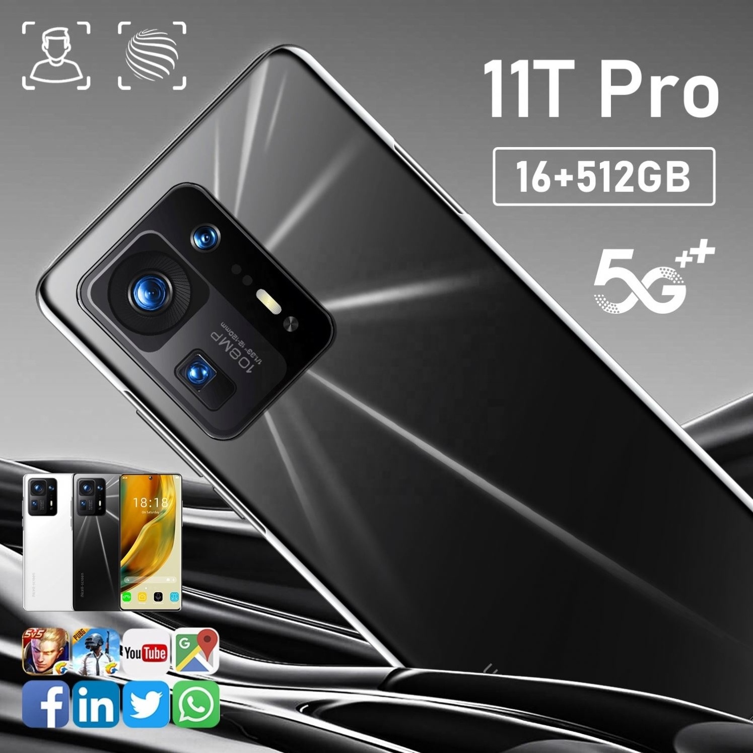 Brand New Mi 11 Ultra 11 Ultra Mi 11 Pro Mi11 Mi 10 Smart 5G Smartphone Mobile Phone Original Octa Core  12+256GB 120HZ 64MP