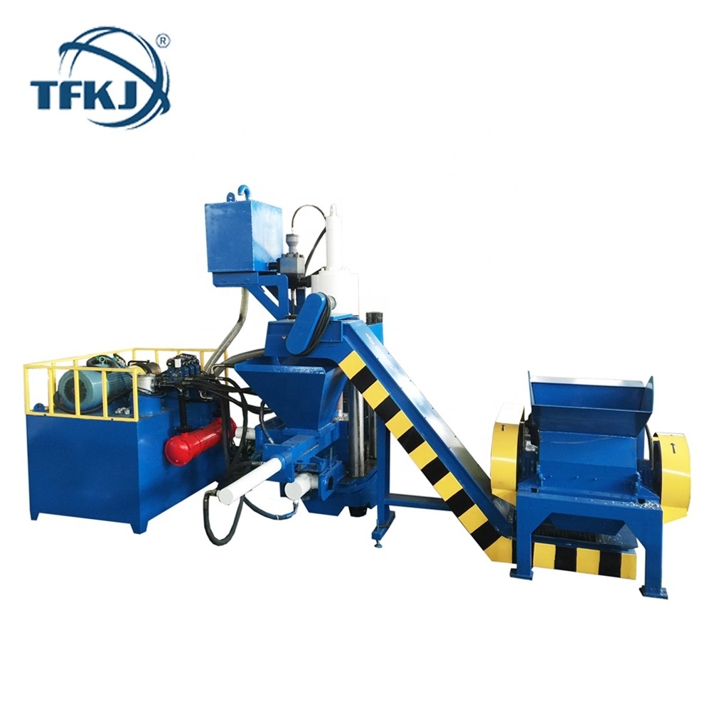 Aluminium Metal Chips Recycling And Metal Briquetting Machine Briquette Press Machine