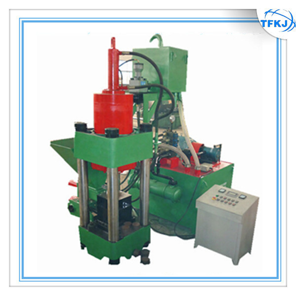 Small briquette forging powder oil press metallurgy hydraulic scrap metal aluminum baling press machine