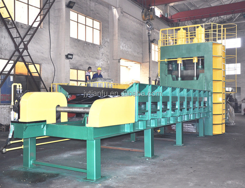 TF brand heavy metal hydraulic scrap steel cutting machine CE