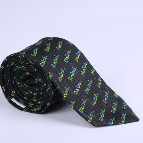 Manufacturer Custom Made Men Unique Embroidered Silk Tie