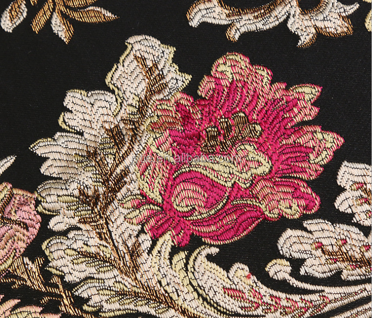 Tear-Resistant Jacquard Brocade Double Brushed Polyester Fabric