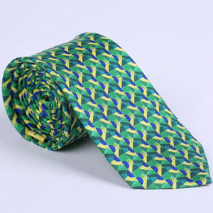 Manufacturer Custom Made Men Unique Embroidered Silk Tie