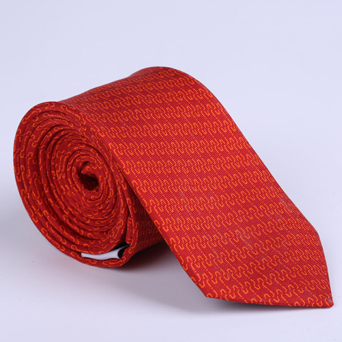 Manufacturer Custom Made Men Unique Embroidered Silk Tie