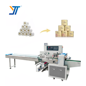 Wholesale High Speed Napkins Toilet Tissue Pack Wrapping Machine Single Toilet Roll Paper Packing Machine