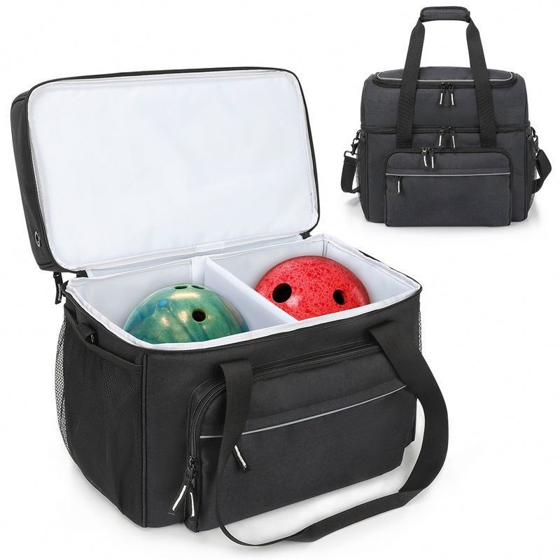 Free Sample BSCI Custom Heavy Duty Outdoor bowling Ball Tote Bag large capacity sports Bowling Bags