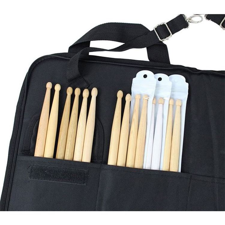 Free Sample Custom Logo Percussion Drumstick Mallet Bag Case Portable Wood Drum Stick Holder Bags