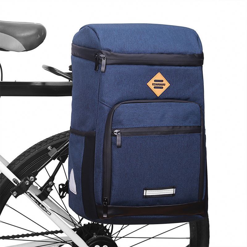 Free Sample BSCI Bicycle rear shelf bag backpack large capacity thermal insulation sports multi-functional bag travel city bag