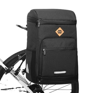 Free Sample BSCI Bicycle rear shelf bag backpack large capacity thermal insulation sports multi-functional bag travel city bag