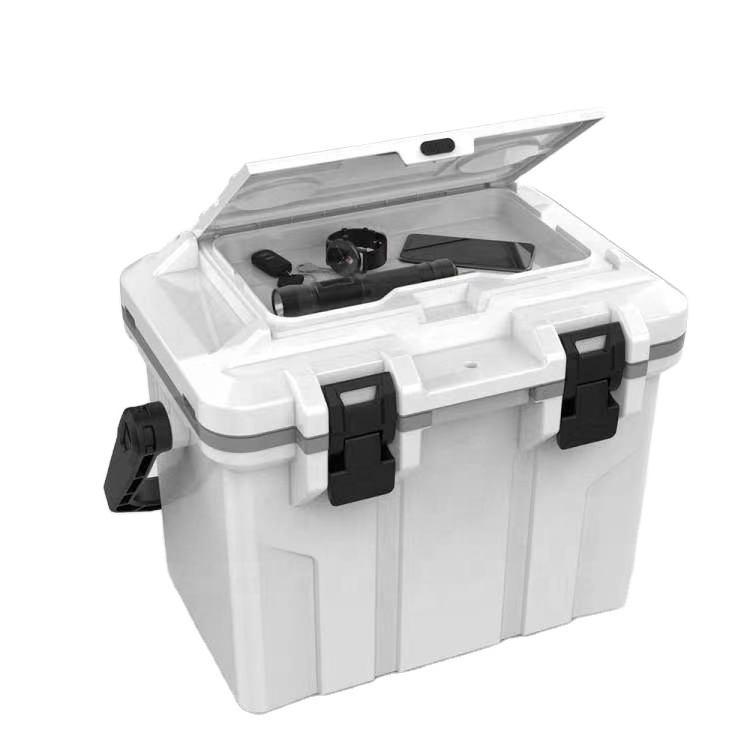 Free Sample BSCI New COB series delivery 16L 50L storage cooler box cooling durable cooler with lock ice chest portable for