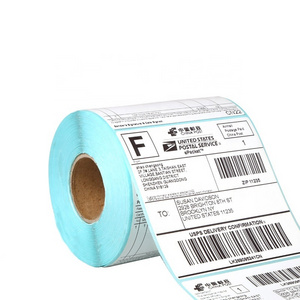 3 Days Fast Delivery Waybill 100*150mm 4x6 Direct Thermal Shipping Label Roll For Ebay Packing A6 Address Stickers