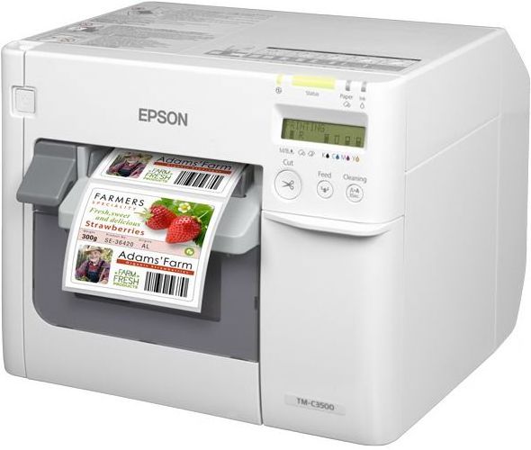 best seller roll to roll label printer Epson TMC3520/C3500 digital label printers for color label printing