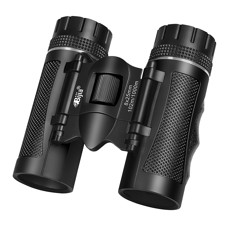 BIJIA 8x25 Compact Binoculars for Adults High Quality Portable Pocket Binoculars for Hiking Camping