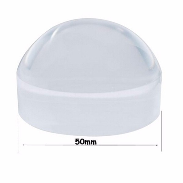 BIJIA BJ61025-1 50mm  Hands Free Round Dome Reading Magnifier,Portable Acrylic Dome Magnifying glass