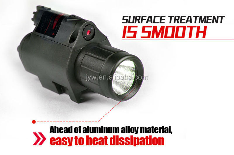 High Power Red Laser Scope Sight with LED Flashlight for Hunting