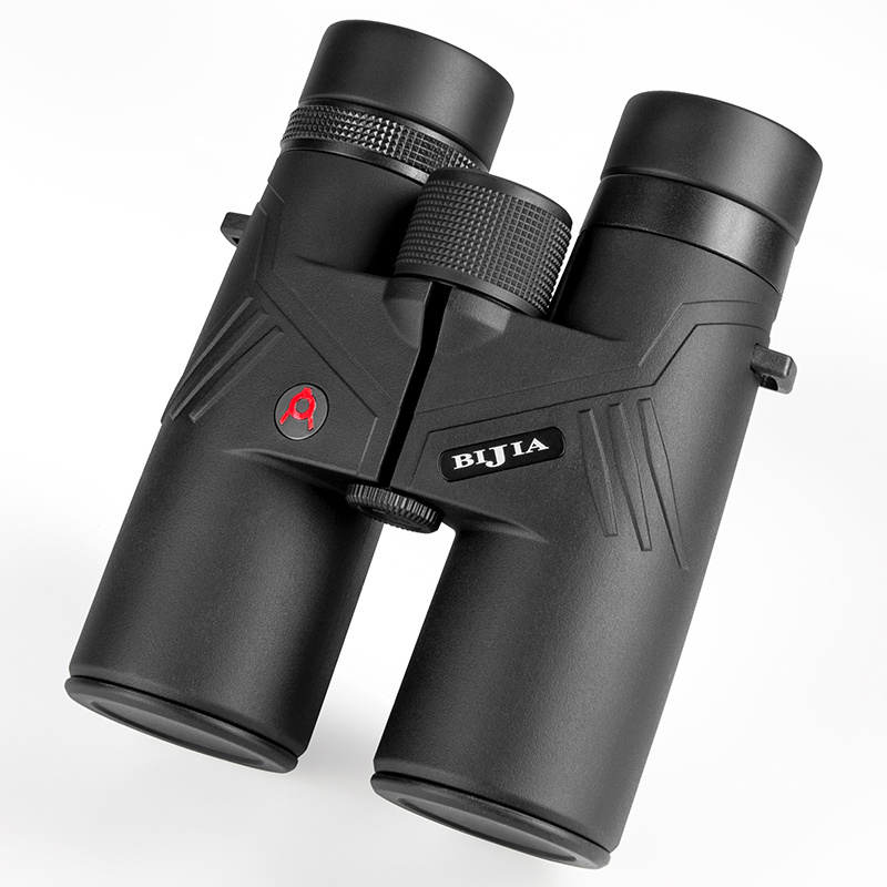 BIJIA 10x42 IP67 Waterproof Binoculars High Quality BAK4 Prism HD Low Light Vision for Hiking Bird Watching Hunting