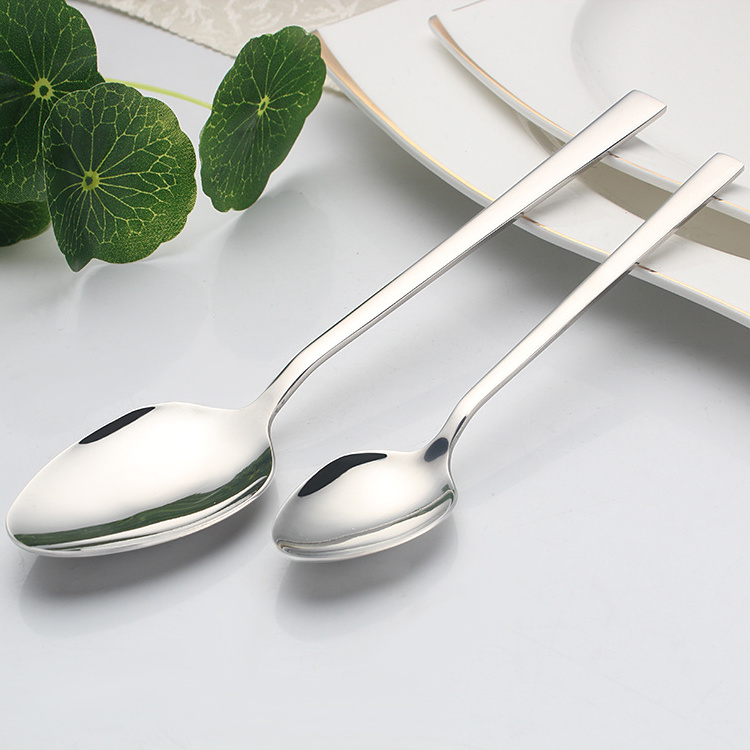 Kitchen cutlery sets luxury high quality Stainless Steel Spoon Fork Knife Cutlery Set for Hotel