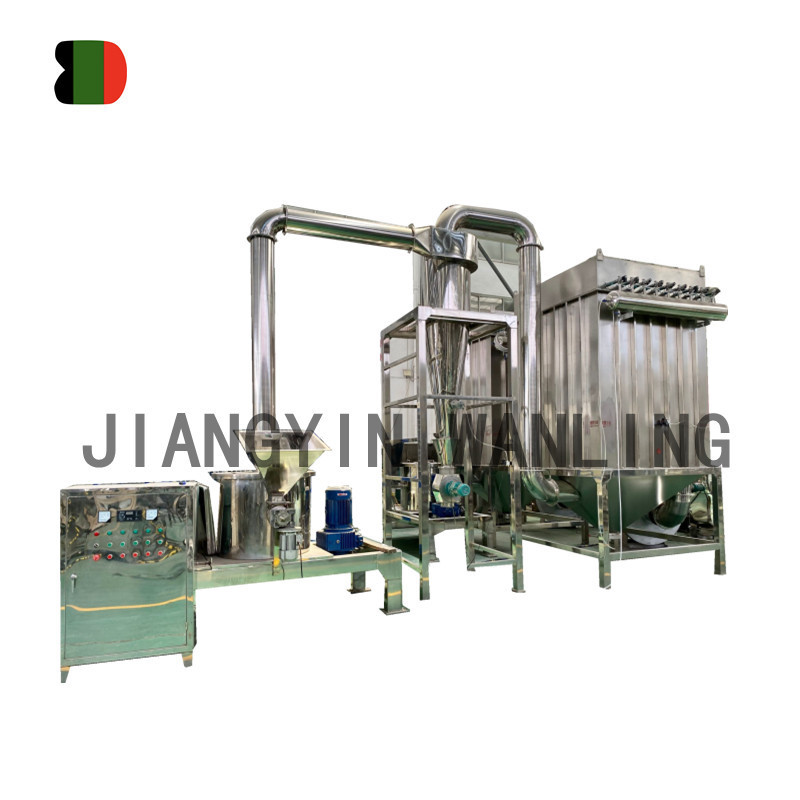 WFJ WJT dry black leaf moringa green tea leaf salt pepper powder pulverizer grinder milling crushing machine