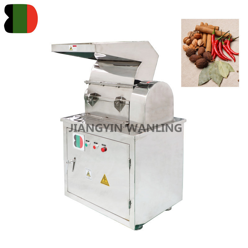 WLS HJF cheap price herb turmeric food spice coarse crusher grinding crushing grinder machine