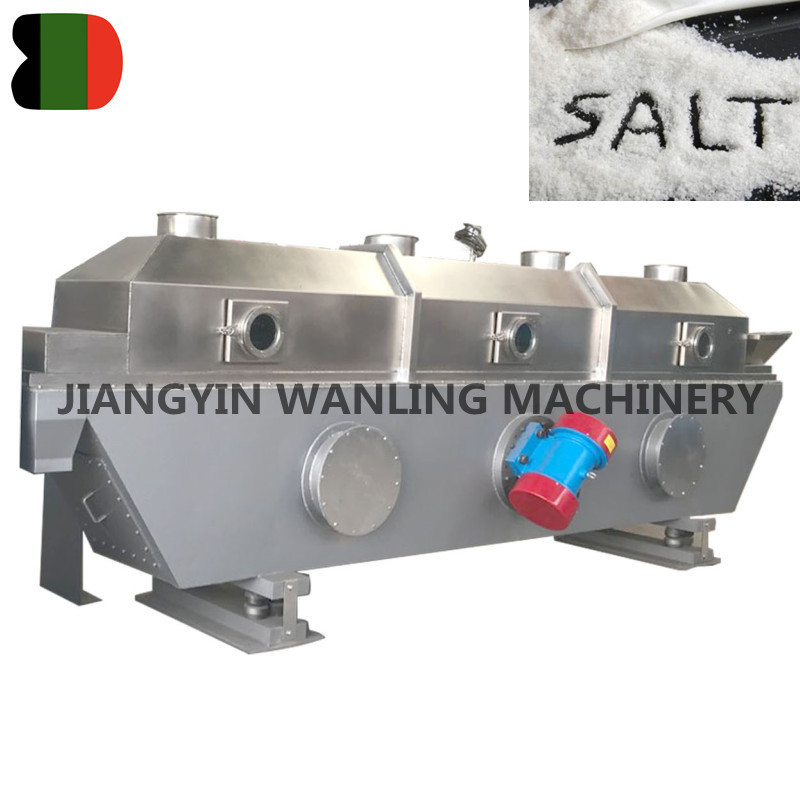 ZG high capacity 2ton 3ton seasoning granule vibrating fluid bed dryer drying machine