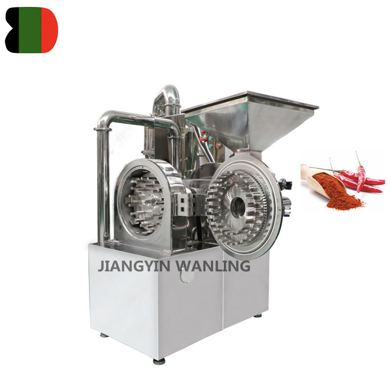 WLF cheap price cumin seeds salt root tea powder making grinding moringa herb mushroom grinder crusher machine