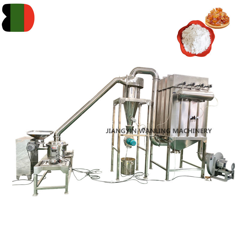 WLM automatic high quality tea leaf grinding powder making mushroom beans food grinder pulverizer machine