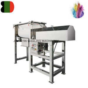 WLLD industrial dry powder ribbon mixer feed fertilizer mixing blending machine price