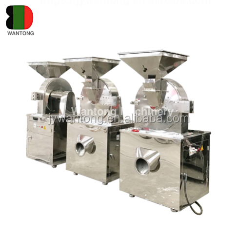 WF sugar can corn cob electric herbal chromium herb pepper salt grain spices grinding crusher machine