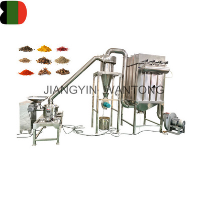 WFJ Air classifier herb mill pulverizer flour grinder machine black pepper grinding machine