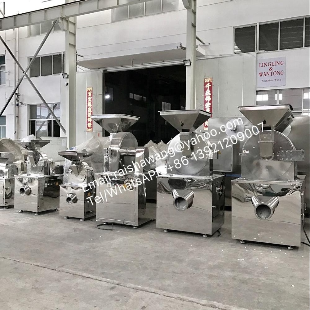 Matcha tea leaf powder pulverizing milling grinding crusher machine