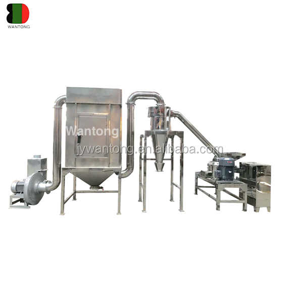 WJT Industrial food spices/ Dry Ginger Powder Pulverizer/grinding machine