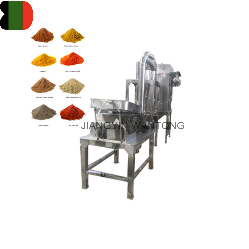 WSDF ginger grinding machine power grinder electric dry food grinder dry chili grinder mill