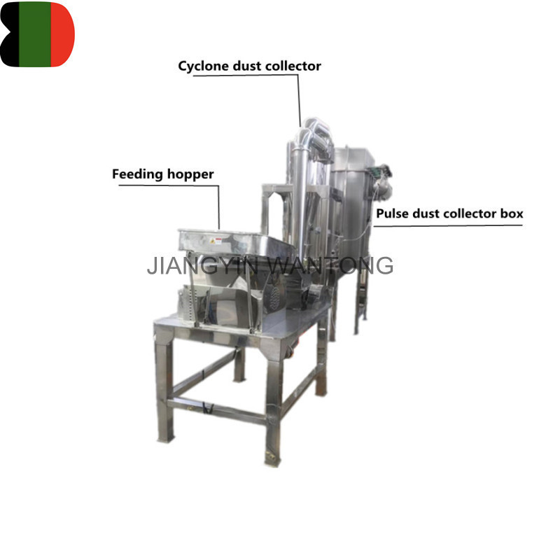 WSDF stainless steel ginger cinnamon nutmeg powder making spice grinder crusher pulverizer machine