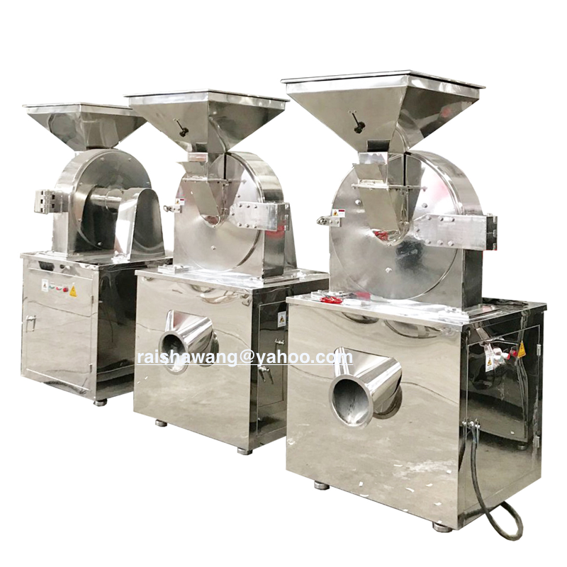 Matcha tea leaf powder pulverizing milling grinding crusher machine