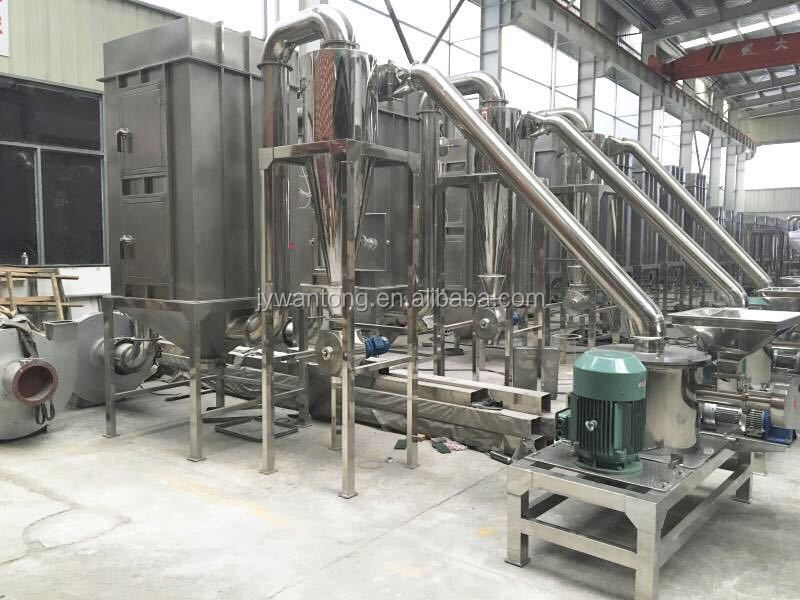 WFJ KRSW superfine nano tea moringa leaf arabic gum dates rice sugar herb chemical powder crushing grinding pulverizer machine