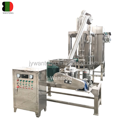 WFJ KRSW superfine nano tea moringa leaf arabic gum dates rice sugar herb chemical powder crushing grinding pulverizer machine