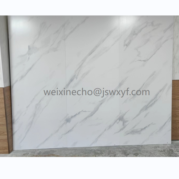 1 m X 2.4 m PVC plastic shower room wall panel for interior wall decoration