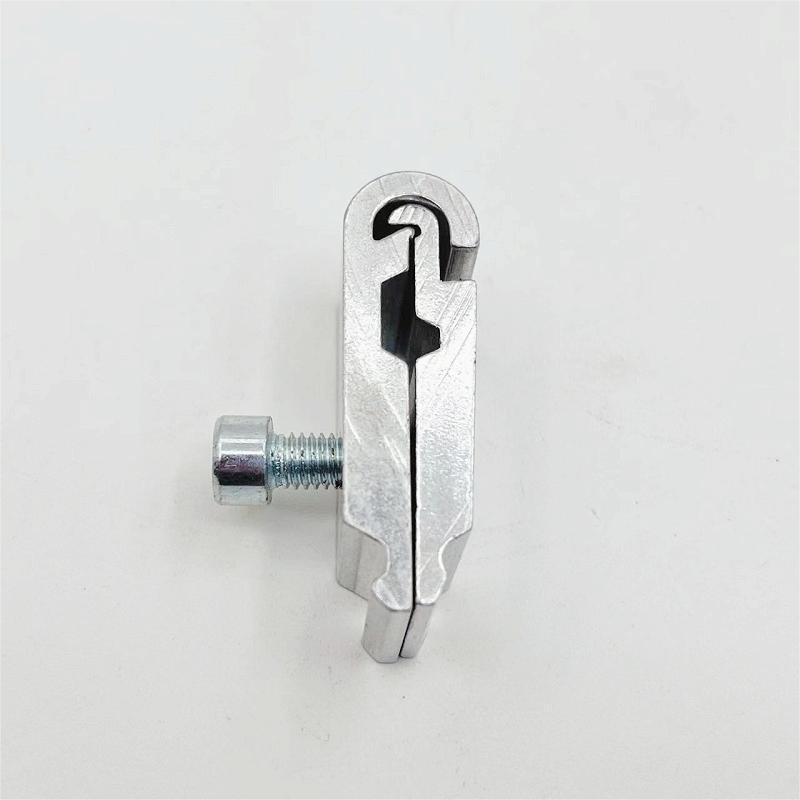 ULW Glass Shower Door Wall Mount Hinge Corner Aluminum Profile Hinge Adjustable Iron Gate Door Hinges