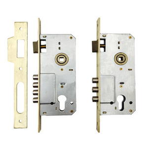 European Cylinder Type 8545mm 3 Bolt Wooden Mortise Interior Door Lock